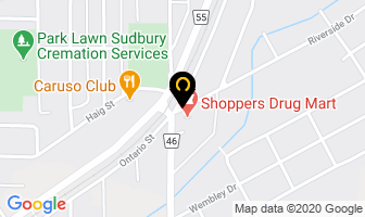 Sudbury District Nurse Practitioners in Sudbury map