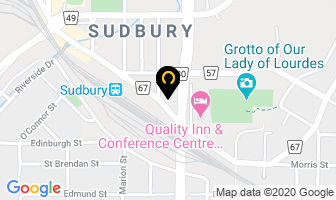 Sudbury Soup Kitchen in Sudbury map