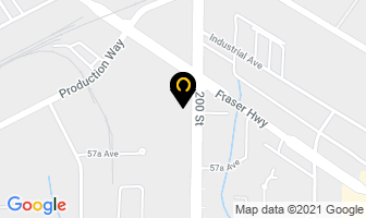 Suds City Car Wash in Langley map