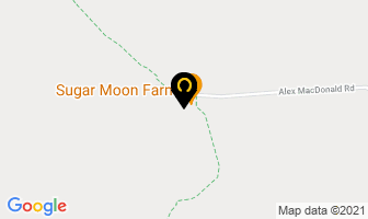 Sugar Moon Farm in Tatamagouche map
