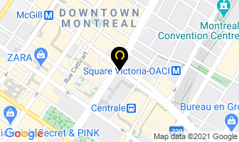 Suite 203 Communications in Montreal map
