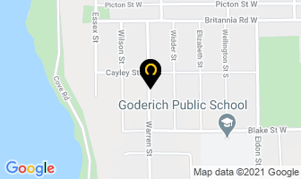 Sullens S in Goderich map
