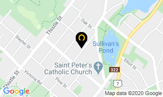 Sullivan Suites in Dartmouth map
