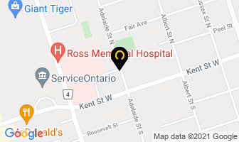 Summerberry Signs in Lindsay map