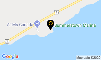 Summerstown Marina in Cornwall map