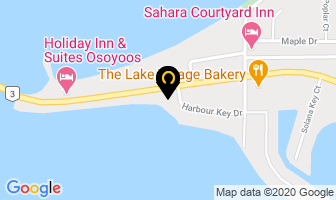 Sun Beach Motel in Okanagan-similkameen D map