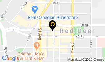 Sun Country Rentals in Red Deer map