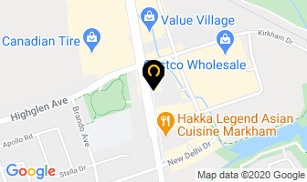 Sun Dental Care in Markham map