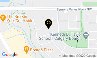 Sun Heart Connections Inc in Calgary map