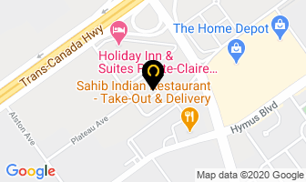 Sun Life Financial in Pointe-Claire map