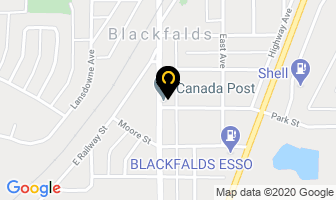 Sun Life Financial in Blackfalds map