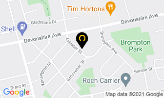 Sun Life Financial in Woodstock map