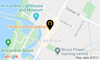 Sun Life Financial in Kincardine map