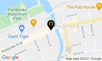 Sun Life Financial in Pembroke map
