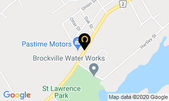 Sun Life Financial in Brockville map