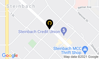 Sun Life Financial Cal Richardson in Steinbach map
