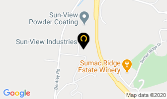 Sun-View Industries in Summerland map