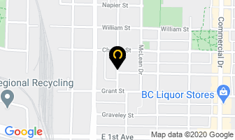 Suna Studios in Vancouver map