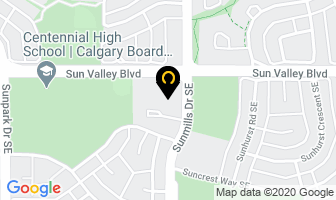 Sundance Animal Hospital in Calgary map