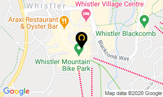 Sundial Boutique Hotel in Whistler map