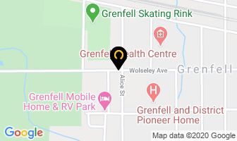 Sundog Travel in Grenfell map