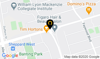 Sunflower Spa & Salon in North York map