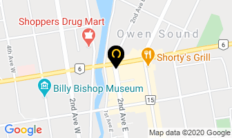 Sunglass Hut in Owen Sound map