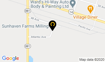 Sunhaven Farms Milling in Irma map
