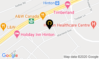 Sunlife Financial Business in Hinton map