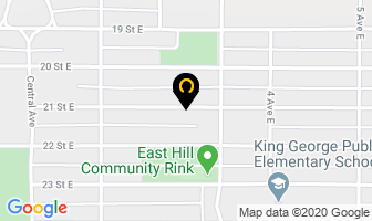 Sunny Days Care Home in Prince Albert map