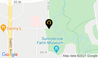 Sunnybrook Farm Museum in Red Deer map