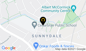 Sunnydale Community Association in Saint John map