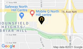 Sunnyhill Pediatric Clinic in Calgary map