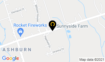 Sunnyside Farm in Huntingdon map