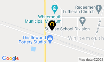 Sunova Credit Union in Whitemouth map