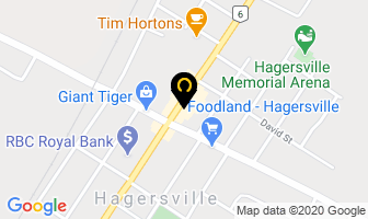 Sunraze Tanning Studio in Hagersville map