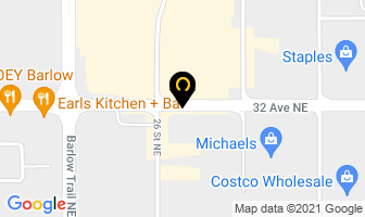 Sunridge Automotive Super Center in Calgary map