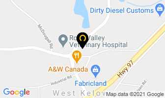 Sunridge Community Church in West Kelowna map