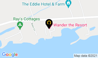 Sunrise Cottage Resort in Prince Edward map