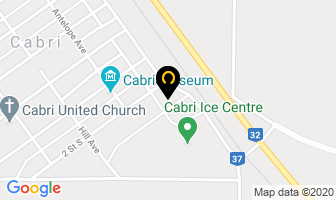 Sunrise Inn in Cabri map