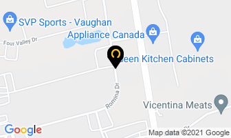 Sunrise Medical Canada Inc in Vaughan map