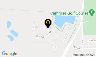 Sunrise Village in Camrose map