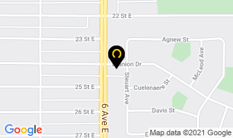 Sunserity Salon in Prince Albert map