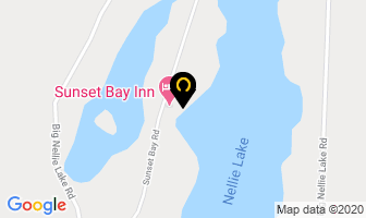 Sunset Bay Inn in Iroquois Falls map