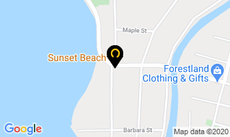 Sunset Beach Family Restaurant in Algoma District map