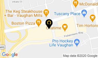 Sunset Grill in Vaughan map
