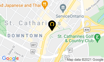 Sunset Restaurant in St. Catharines map