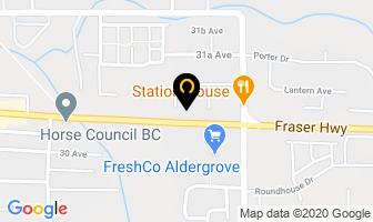 Sunshine Esso Automotive in Langley map