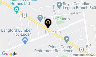Sunshine Restaurant in Lucan map