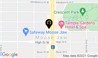 Sunstone Retirement Specialists in Moose Jaw map